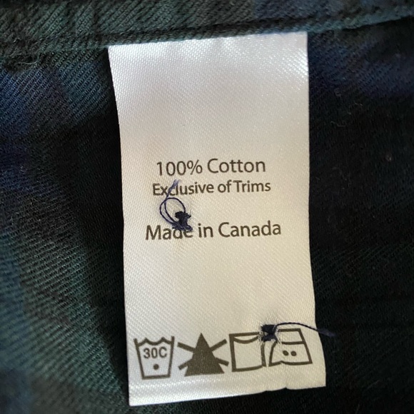 Illustrated Example flannel - Picture 4 of 4